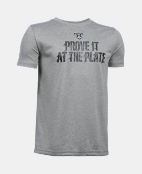 Boys' UA Prove It At The Plate T-Shirt 1 Color $13.49