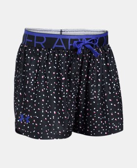 New Arrival Girls' UA Play Up Printed Shorts 1 Color $22.99