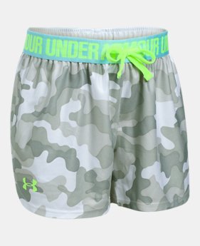 Girls' UA Play Up Printed Shorts 1 Color $22.99