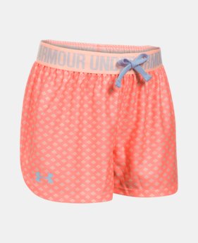Girls' UA Play Up Printed Shorts 1 Color $25.99