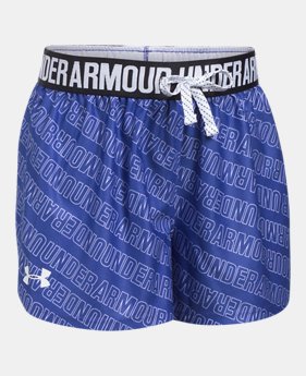 Girls' UA Play Up Printed Shorts 1 Color $22.99