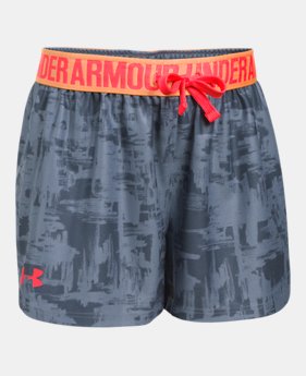 Girls' UA Play Up Printed Shorts 1 Color $22.99