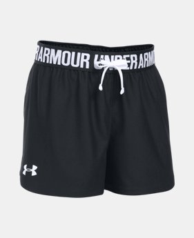 Best Seller Girls' UA Play Up Shorts 1 Color Available $22.99