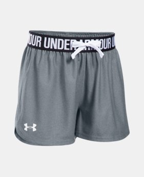 Best Seller Girls' UA Play Up Shorts 1 Color Available $19.99
