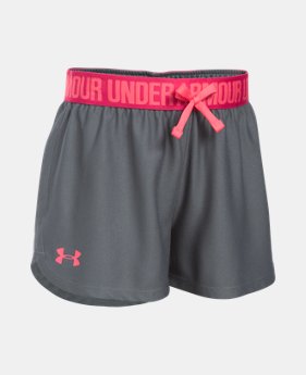 Best Seller Girls' UA Play Up Shorts 1 Color Available $14.99