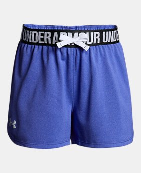 Best Seller Girls' UA Play Up Shorts 5 Colors Available $19.99