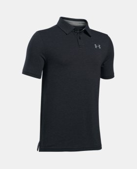 Boys' Charged Cotton® Heather Polo 1 Color Available $29.99
