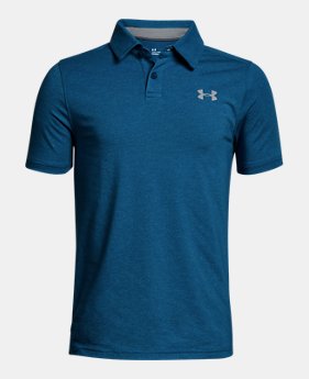 Boys' Charged Cotton® Heather Polo 1 Color $29.99