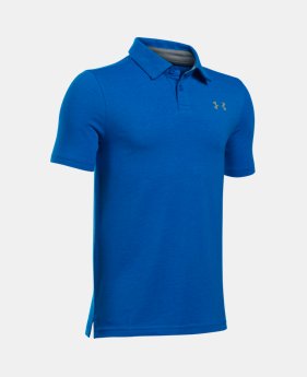 Boys' Charged Cotton® Heather Polo 1 Color $29.99