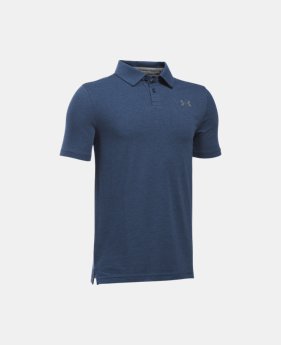 Boys' Charged Cotton® Heather Polo 1 Color $29.99