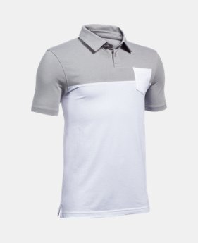 Boys' Charged Cotton® Blocked Polo 1 Color $34.99