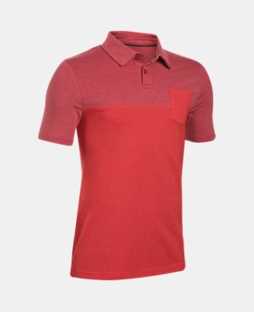 Boys' Charged Cotton® Blocked Polo 1 Color $20.99