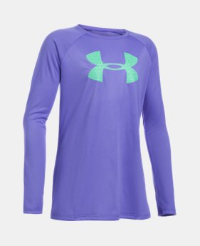 Girls' UA Big Logo Long Sleeve T-Shirt $24.99