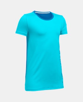 Girls' UA Armour® Short Sleeve 1 Color $13.49