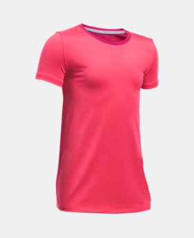 Girls' UA Armour® Short Sleeve 1 Color $13.49