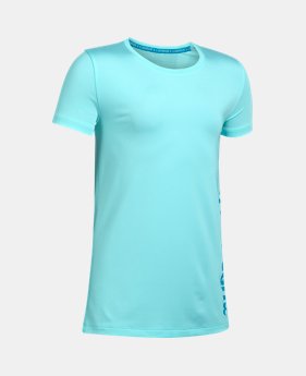 Girls' UA Armour® Short Sleeve 1 Color $22.99
