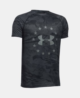 Boys' UA Freedom Reaper Techâ„¢ T-Shirt 1 Color $29.99
