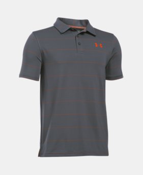 Boys' UA Playoff Stripe Polo 1 Color $22.49