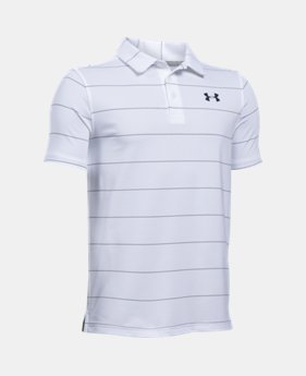 Boys' UA Playoff Stripe Polo 1 Color $22.49