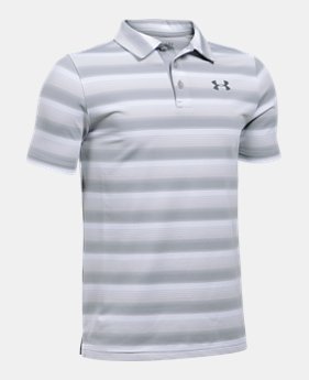 Boys' UA Playoff Stripe Polo 1 Color $39.99