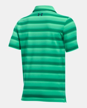 Boys' UA Playoff Stripe Polo 1 Color $39.99