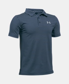 Boys' UA Playoff Stripe Polo 2 Colors $39.99