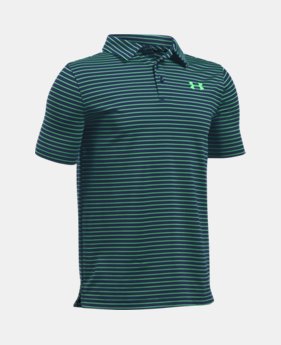 Boys' UA Playoff Stripe Polo 1 Color $44.99