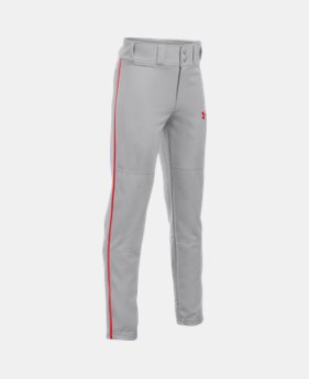 Boys' UA Clean Up Piped Baseball Pants 6 Colors Available $29.99