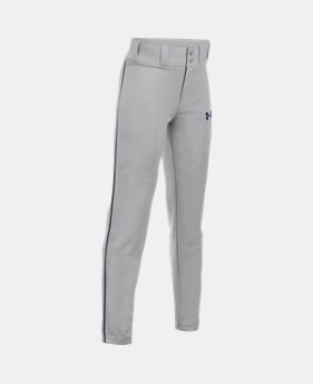 Boys' UA Clean Up Piped Baseball Pants 4 Colors $24.99