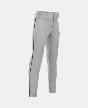 Boys' UA Clean Up Piped Baseball Pants 6 Colors Available $29.99