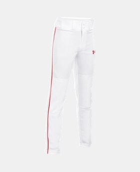 Boys' UA Clean Up Piped Baseball Pants 4 Colors $24.99