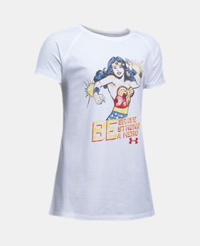 Girls' Under Armour® Alter Ego Wonder Woman Hero T-Shirt 1 Color $24.99