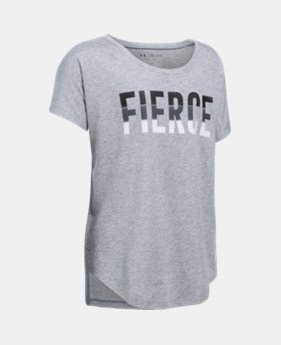 Girls' UA Fierce Short Sleeve T-Shirt 1 Color Available $29.99
