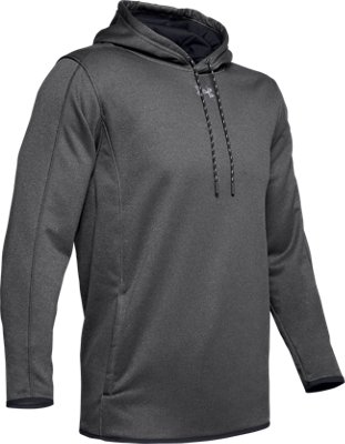 grey under armour hoodie