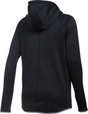 ua women's double threat armour fleece hoodie