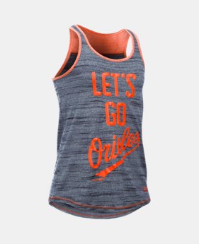 Girls' Baltimore Orioles UA Tech™ Tank 1 Color Available $29.99