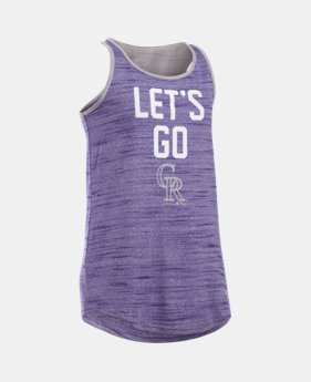 Girls' Colorado Rockies UA Tech™ Tank 1 Color $22.99