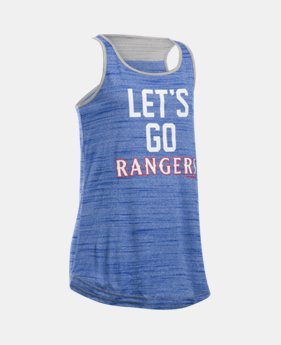 Girls' Texas Rangers UA Techâ„¢ Tank 1 Color $17.24