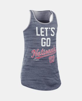 Girls' Washington Nationals UA Tech™ Tank 1 Color $22.99