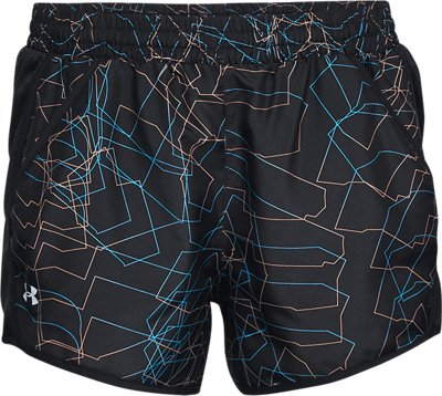 under armour fly by printed shorts