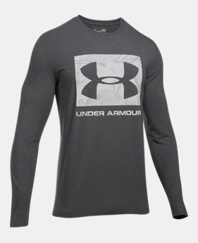 Men's UA Camo Knockout Long Sleeve T-Shirt 3 Colors Available $26.24 to $26.99
