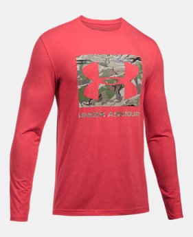Men's UA Camo Knockout Long Sleeve T-Shirt 3 Colors $20.99 to $26.24