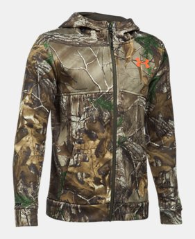 Boys' UA Storm Camo Full Zip Hoodie 2 Colors Available $38.99