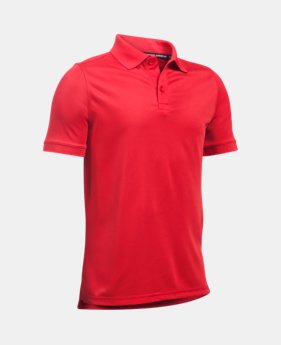 Boys UA Uniform Short Sleeve Polo 1 Color $29.99