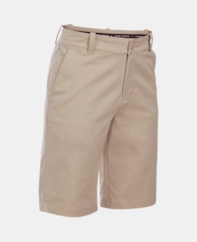 Boys' UA Uniform Chino Shorts – Pre-School 2 Colors $39.99