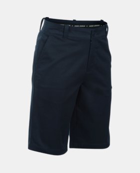 Boys UA Uniform Chino Shorts 1 Color Available $39.99