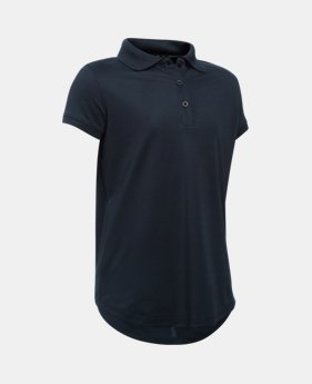 Girls UA Uniform Short Sleeve Polo $29.99