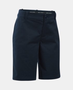 Girls' Pre-School UA Uniform Chino Shorts 2 Colors $39.99