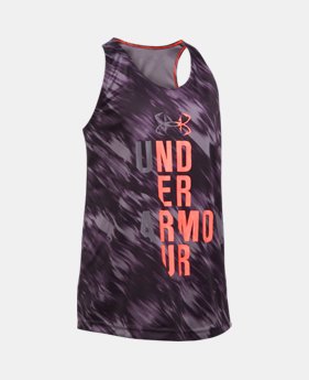 Girls' UA Techâ„¢ Tank 1 Color $14.24