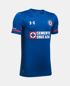 Kids' Cruz Azul Replica Home/Third Jersey 1 Color $70